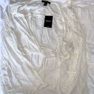 70s Inspired Tie Up Crop